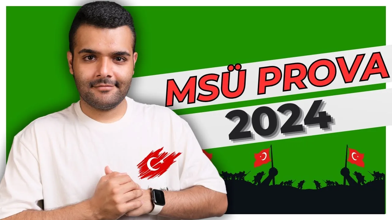 MSÜ 2024 Geometri Provası - PDF'yi indirmek için tıklayın! MSÜ TYT Tek Part Geometri Öğr...