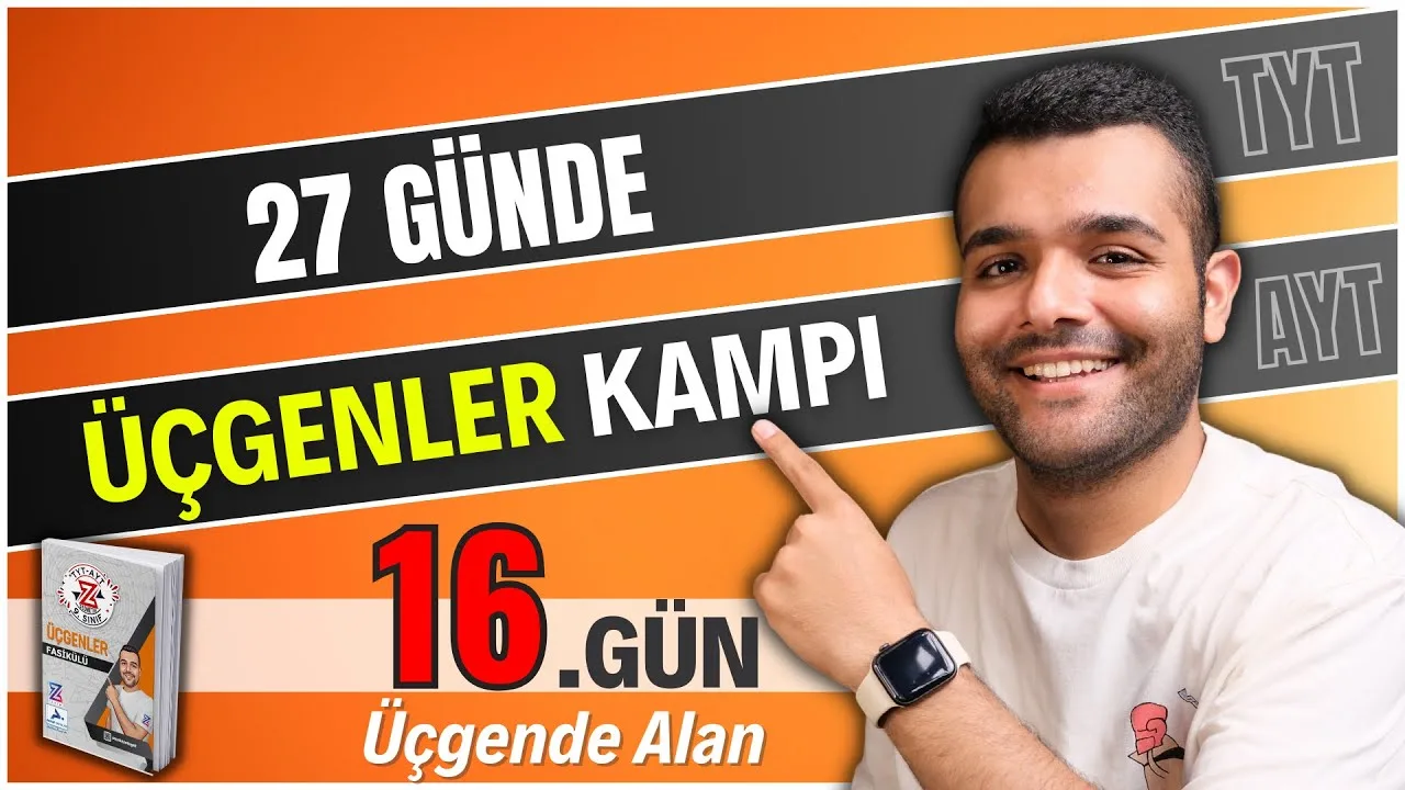 Merkeze Teğet Geometri TYT-AYT Geometri Üçgende Alan Soru Çözümü - PDF'yi indirmek için tıklayın! TYT - AYT ÜÇGENLER ÜÇGENDE AL...