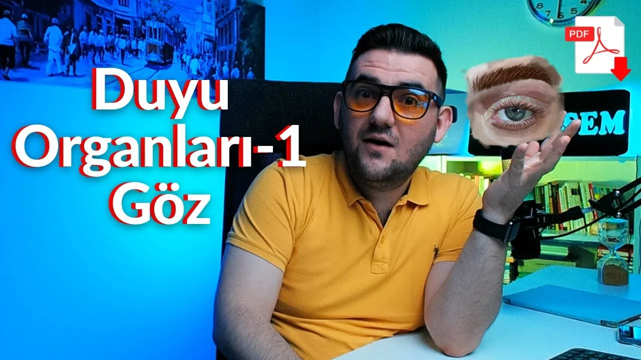 Biosem - Duyu Organları Göz Konu Anlatımı PDF - PDF'yi indirmek için tıklayın! AYT DUYU ORGANLARI GÖZ KONU A...