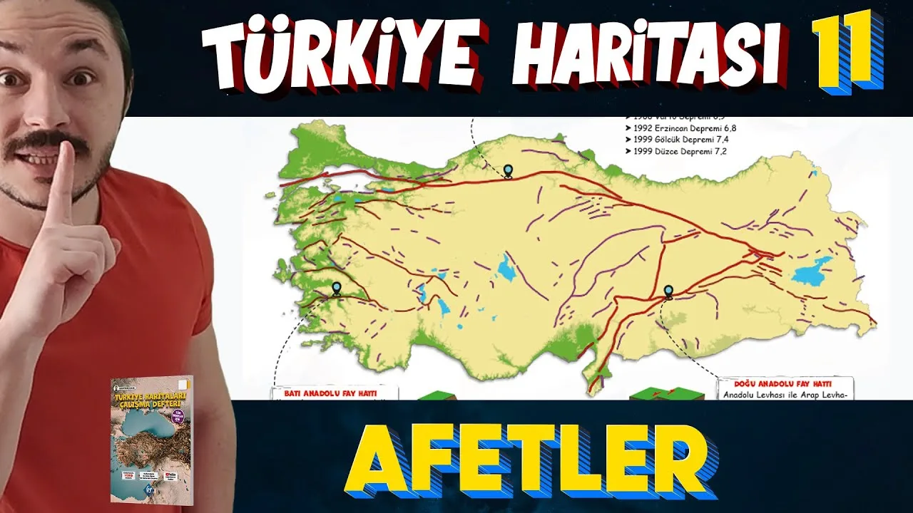 Coğrafyanın Kodları - Türkiye'de Doğal Afetler Harita Bilgisi Çalışması PDF - PDF'yi indirmek için tıklayın! COĞRAFYA TÜRKİYE'DE DOĞAL AFE...