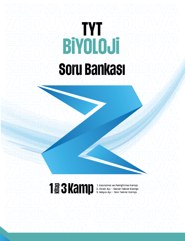 Zeduva Yayınları - TYT Biyoloji Soru Bankası - Biosem Biyoloji