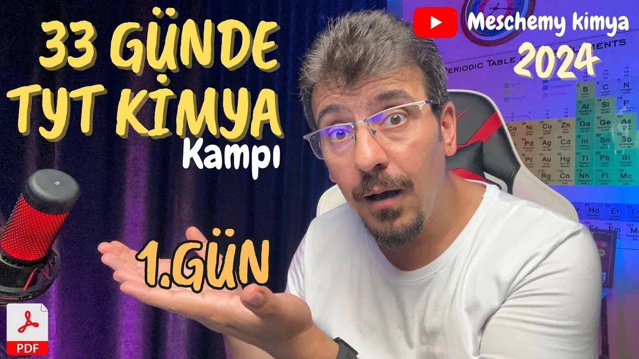 Meschemy Kimya – Kimya Bilimi 1 Konu Anlatımı PDF - PDF'yi indirmek için tıklayın! TYT KİMYA KİMYA BİLİMİ 1 KONU...