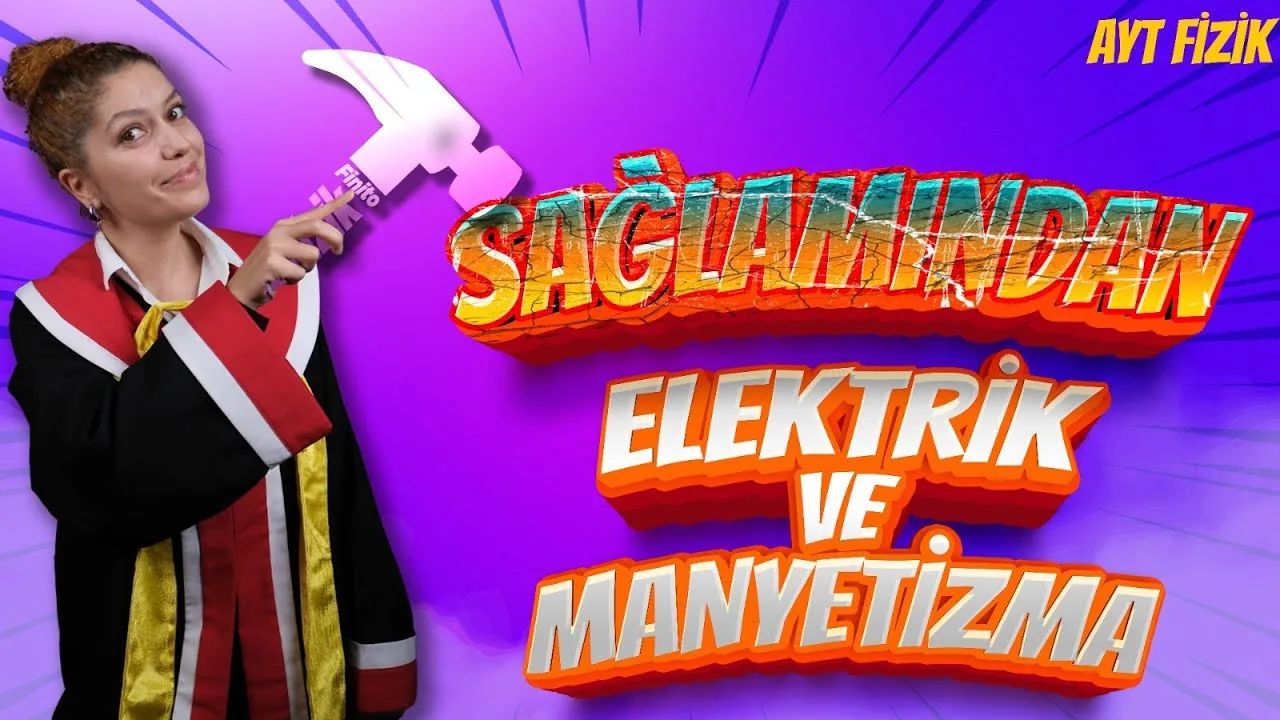 Fizikfinito Elektrik ve Manyetizma - Elektrik Alan ve Elektriksel Kuvvet Konu Anlatımı - PDF'yi indirmek için tıklayın!   TYT – AYT Elektrik ve Manye...