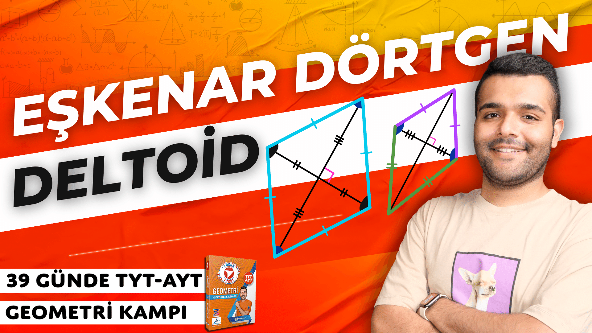 Merkeze Teğet Eşkenar Dörtgen Deltoid– 39 Günde TYT-AYT Geometri kampı - PDF'yi indirmek için tıklayın! TYT – AYT Geometri Eşkenar ...