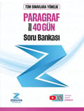 Zeduva Yayınları - Paragraf Soru Bankası - Türkçe Saati