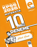 Mert Hoca 2026 KPSS Matematik 10'lu Branş Deneme