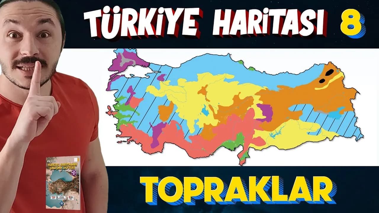 Coğrafyanın Kodları - Türkiye'nin Toprakları Harita Bilgisi Çalışması PDF