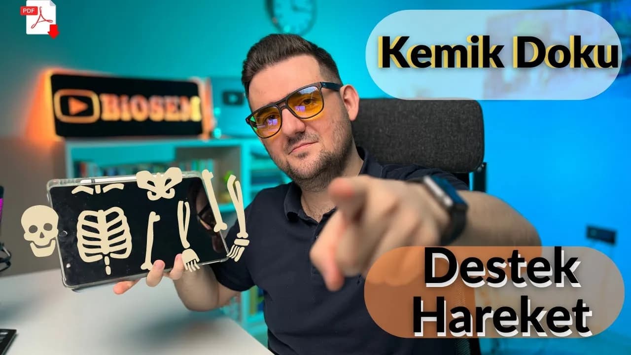 Biosem - Destek ve Hareket Sistemi Kemik Doku Konu Anlatımı PDF