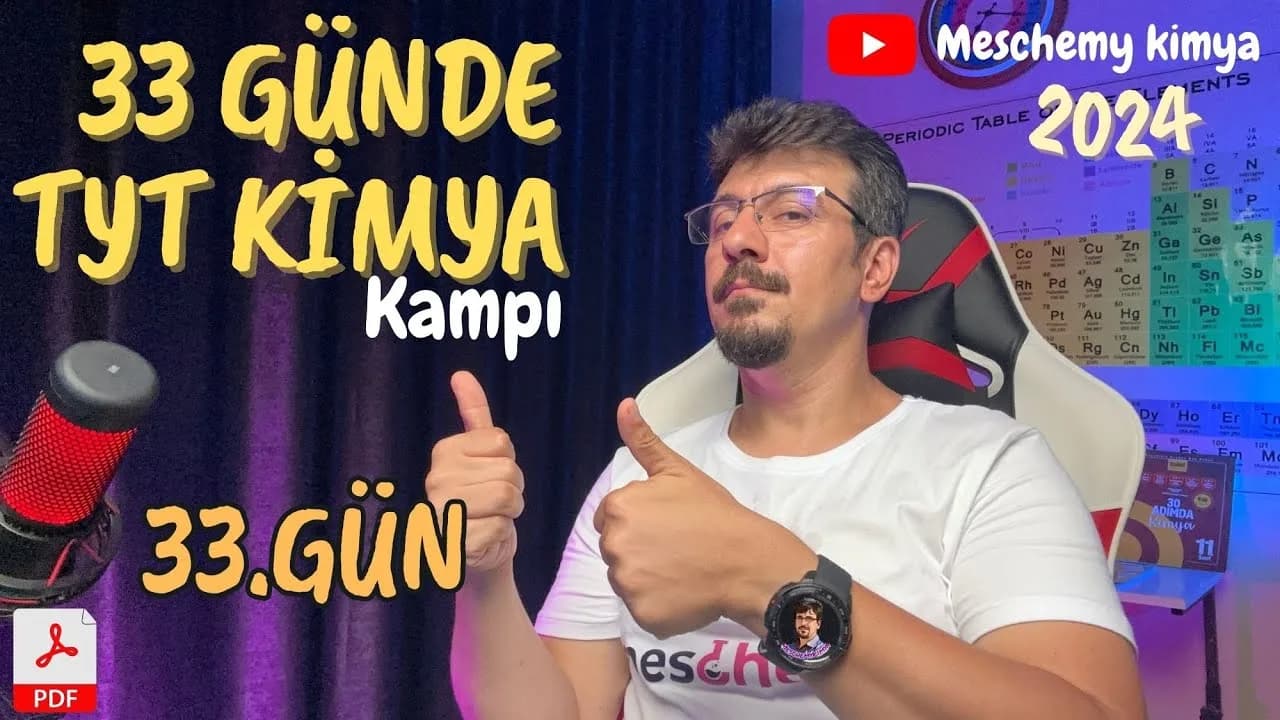 Meschemy Kimya – Kimya Her Yerde 2 Konu Anlatımı PDF