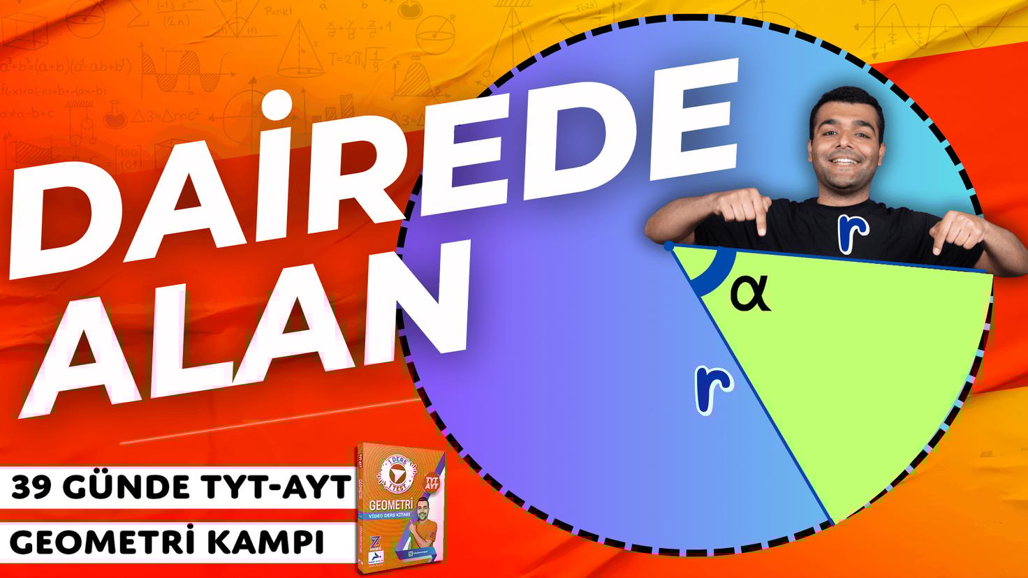 Merkeze Teğet Dairede Alan – 39 Günde TYT-AYT Geometri kampı