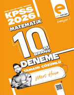 Mert Hoca 2026 KPSS Matematik 10'lu Branş Deneme