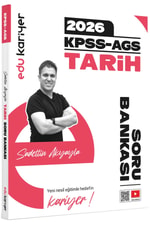 Sadettin Akyayla 2026 KPSS-AGS Tarih Video Çözümlü Soru Bankası