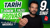 Tarih 9.Sınıf 1. Dönem 1.Yazılı Provası video önizlemesi