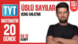 15.Gün: Üslü Sayılar video önizlemesi