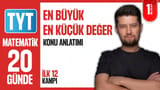 1.Gün: En Büyük - En Küçük Değer video önizlemesi