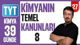 27.Gün: Atom Ağırlığı - Formül Bulma ve Karışım Problemleri video önizlemesi