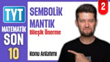 Sembolik Mantık Bileşik Önermeler video önizlemesi
