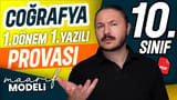 Coğrafya 10.Sınıf 1.Dönem 1.Yazılı Provası video önizlemesi