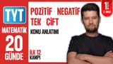 1.Gün: Pozitif - Negatif - Tek - Çift Sayılar video önizlemesi