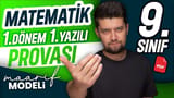 Matematik 9.Sınıf 1. Dönem 1.Yazılı Provası video önizlemesi