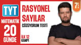 7.Gün: Rasyonel Sayılar Çözüyorum Testi video önizlemesi
