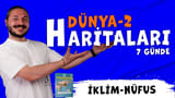Dünya iklimler ve nüfus harita bilgisi çalışması video önizlemesi