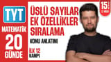 15.Gün: Üslü Sayılarda Sıralama video önizlemesi