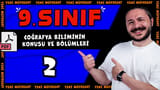 Coğrafya biliminin konusu ve bölümleri-2 video önizlemesi