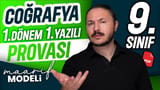Coğrafya 9.Sınıf 1. Dönem 1.Yazılı Provası video önizlemesi