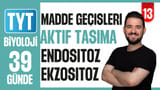 13.Gün: Aktif Taşıma Endositoz Ekzositoz video önizlemesi