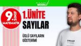 Üslü Sayıların Gösterimi video önizlemesi