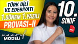 Türk Dili ve Edebiyatı 10.Sınıf 1.Dönem 1.Yazılı Provası- II video önizlemesi