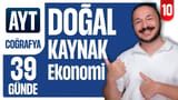 10.Gün:Doğal kaynak ekonomi ilişkisi video önizlemesi
