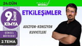Adezyon - Kohezyon kuvvetleri video önizlemesi
