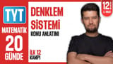 12.Gün: Denklem sistemleri video önizlemesi