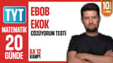10.Gün: EBOB EKOK Çözüyorum Testi video önizlemesi