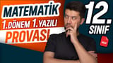 Matematik 12.Sınıf 1.Dönem 1.Yazılı Provası video önizlemesi