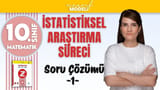 İstatistiksel Araştırma Süreci Soru Çözümü video önizlemesi