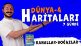 Dünya kanallar ve boğazlar - okyanus akıntıları video önizlemesi