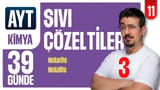 11.Gün: Çözelti Derişimleri (Molarite-Molalite) video önizlemesi