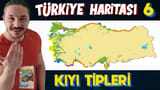 TÜRKİYE'NİN KIYI TİPLERİ video önizlemesi