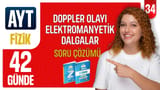 34.Gün: Doppler ve Elektromanyetik Dalgalar Soru Çözümü video önizlemesi