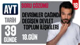 18. Gün: Devrimler Çağında Değişen Devlet - Toplum İlişkileri video önizlemesi