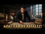 2026 MSÜ Tarih Analiz - 2 Kritik Kamp Önerisi video önizlemesi