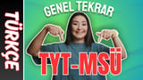 MSÜ Türkçe Genel Tekrar ve Soru Çözümü video önizlemesi
