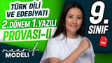 Türkçe 9.Sınıf 2.Dönem 1.Yazılı Provası - II video önizlemesi
