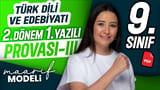 Türkçe 9.Sınıf 2.Dönem 1.Yazılı Provası - III video önizlemesi
