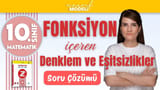 Fonksiyon Denklem ve Eşitsizlikleri Soru Çözümü video önizlemesi