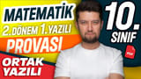 Matematik 10.Sınıf 2.Dönem 1.Yazılı Provası video önizlemesi