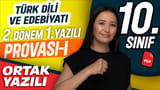 Türkçe 10.Sınıf 2.Dönem 1.Yazılı Provası - I video önizlemesi